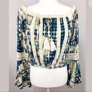 American Rag Off-The-Shoulder Top Size M